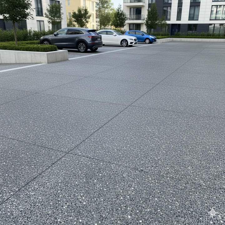 Parking béton désactivé Dax