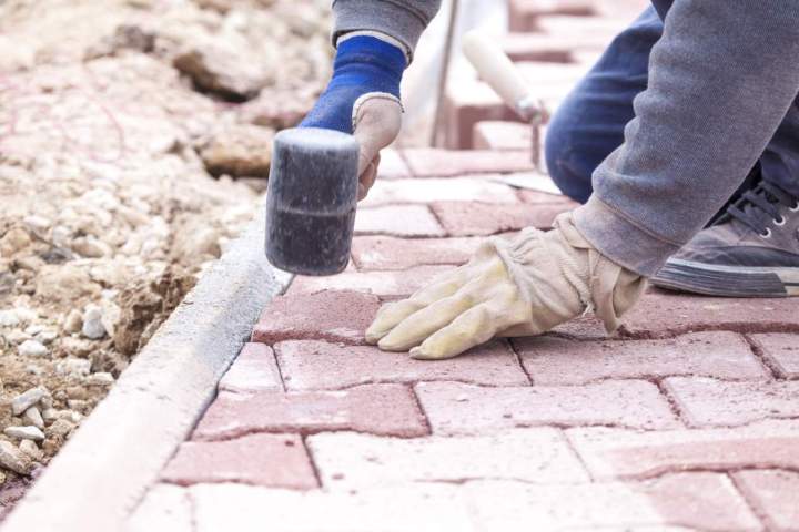 Travaux de rénovation de pavé Dax